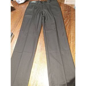 New 34x34 Gulliano Couture Black NeoLuxe Super 150s Dress Suit Tuxedo Pants
